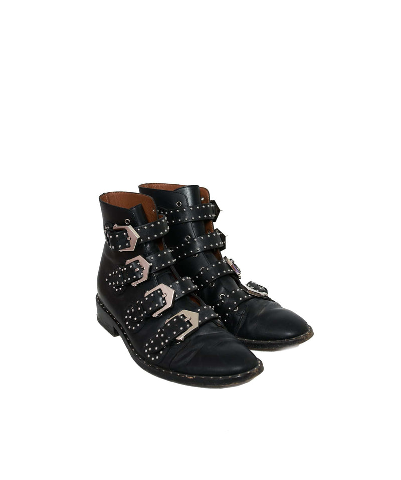 Givenchy Givenchy Studded Black Buckle Boot - ADL1370