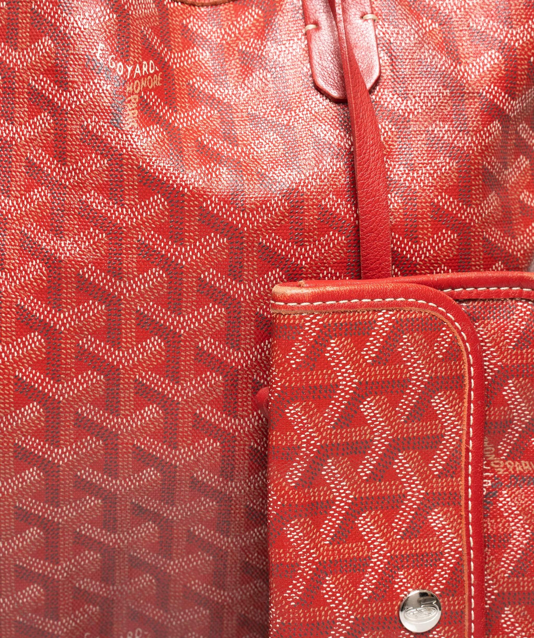 Goyard Goyard Red Classic Tote - ADL1458