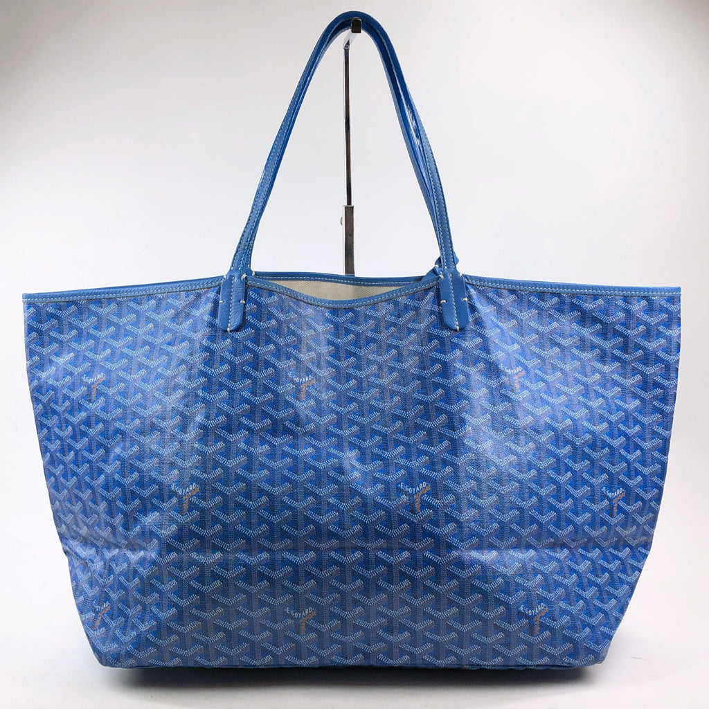 Goyard Saint Louis Gm Blue Pouch With Tote PXL1770 – LuxuryPromise