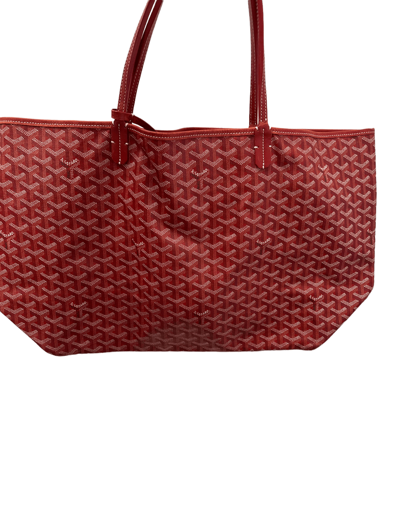 red goyard tote bag