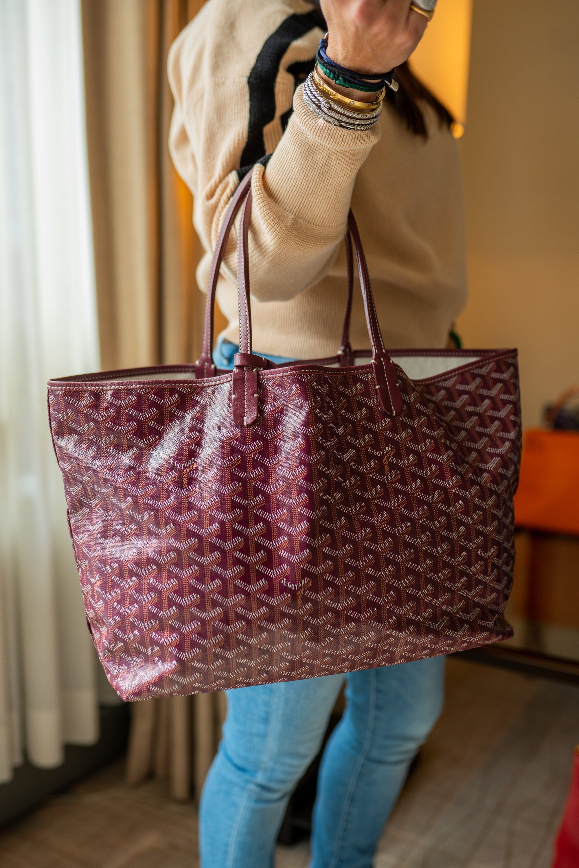 Goyard Saint Louis Pm Tote Bag PXL1248