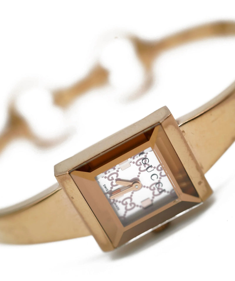 Gucci watch ladies rose 2025 gold