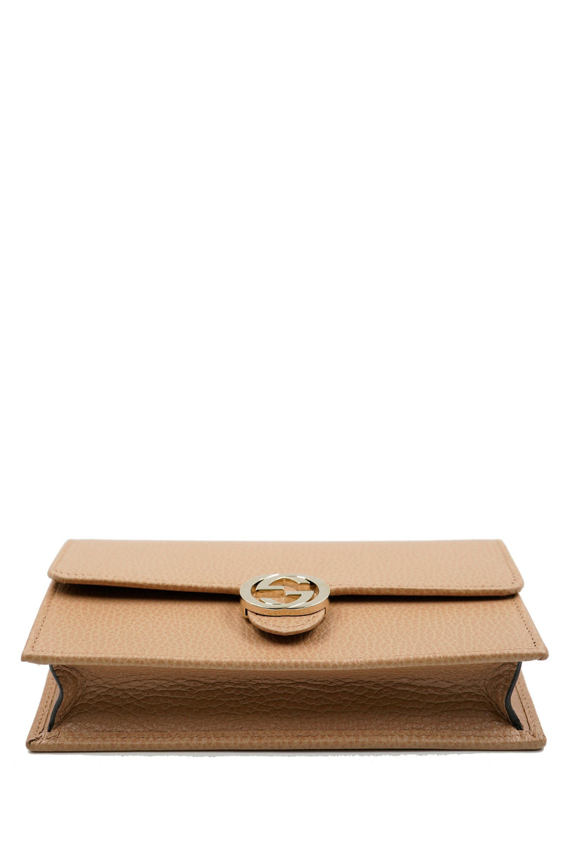 Gucci Interlock Wallet On A Chain Ivory – DAC