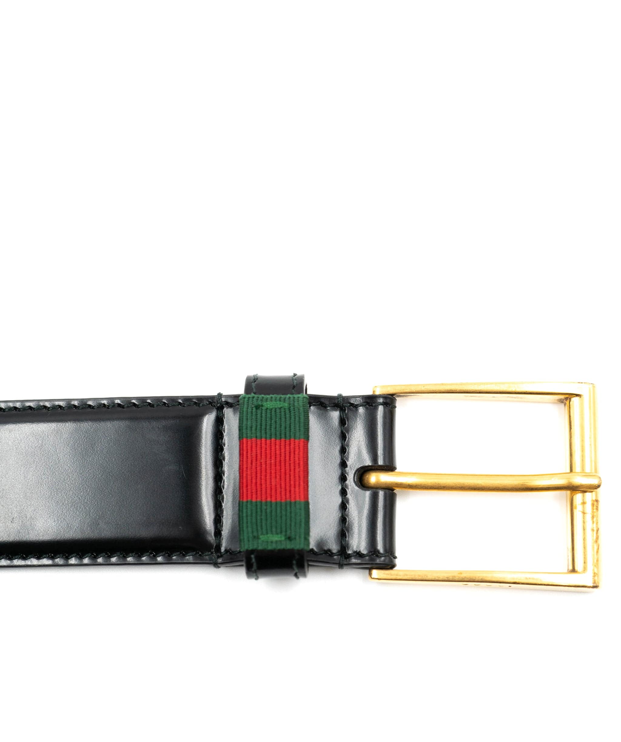 Gucci web stripe belt deals