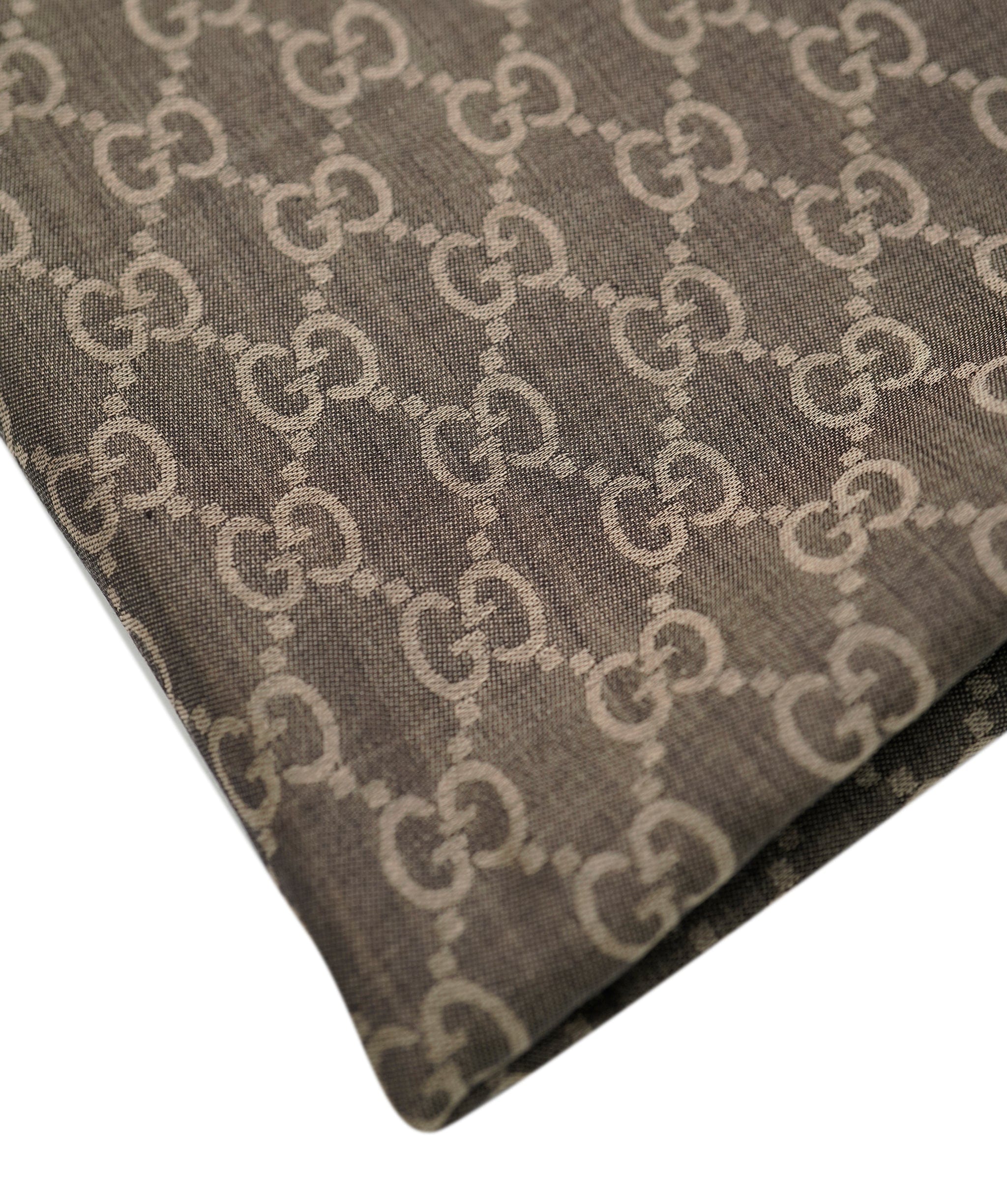 Gucci Gucci Brown Guccisima Square Scarf ASL7265