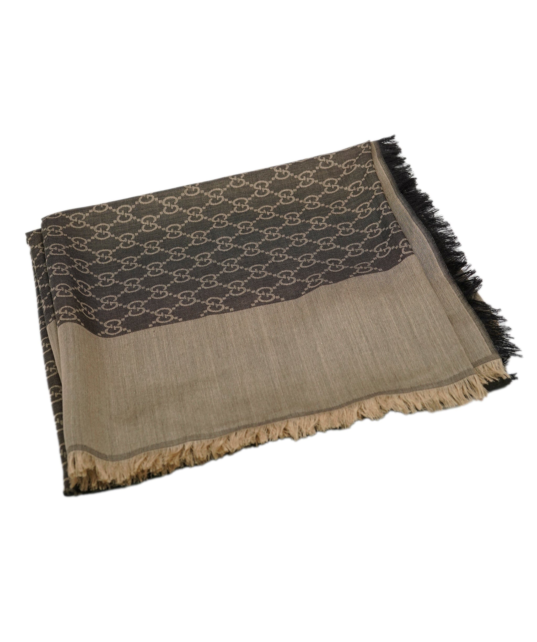 Gucci Gucci Brown Guccisima Square Scarf ASL7265