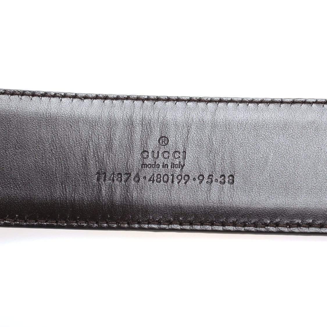 Gucci Gucci GG Canvas Interlocking G Belt