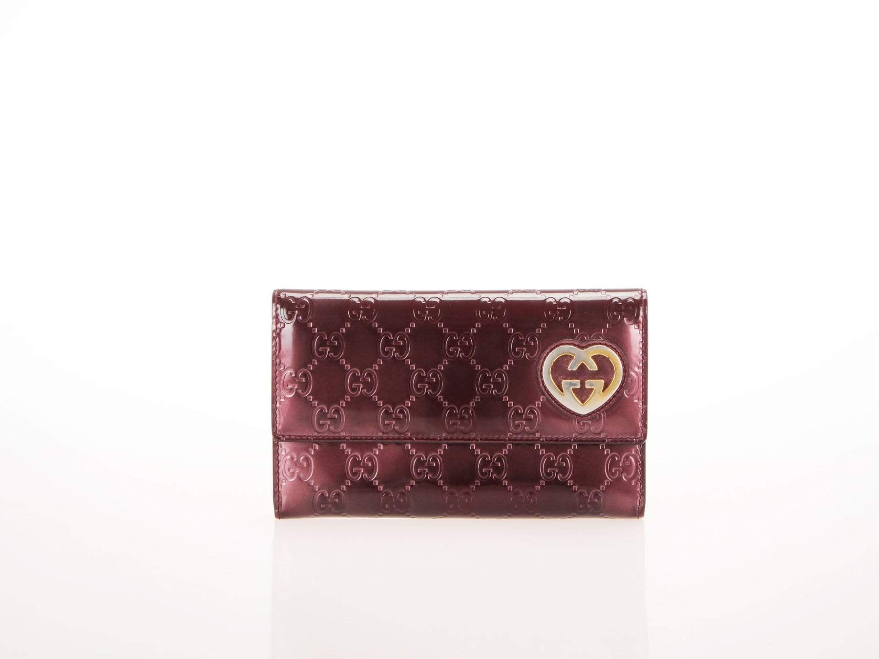 Gucci Gucci Guccissima Lovely Heart Wallet