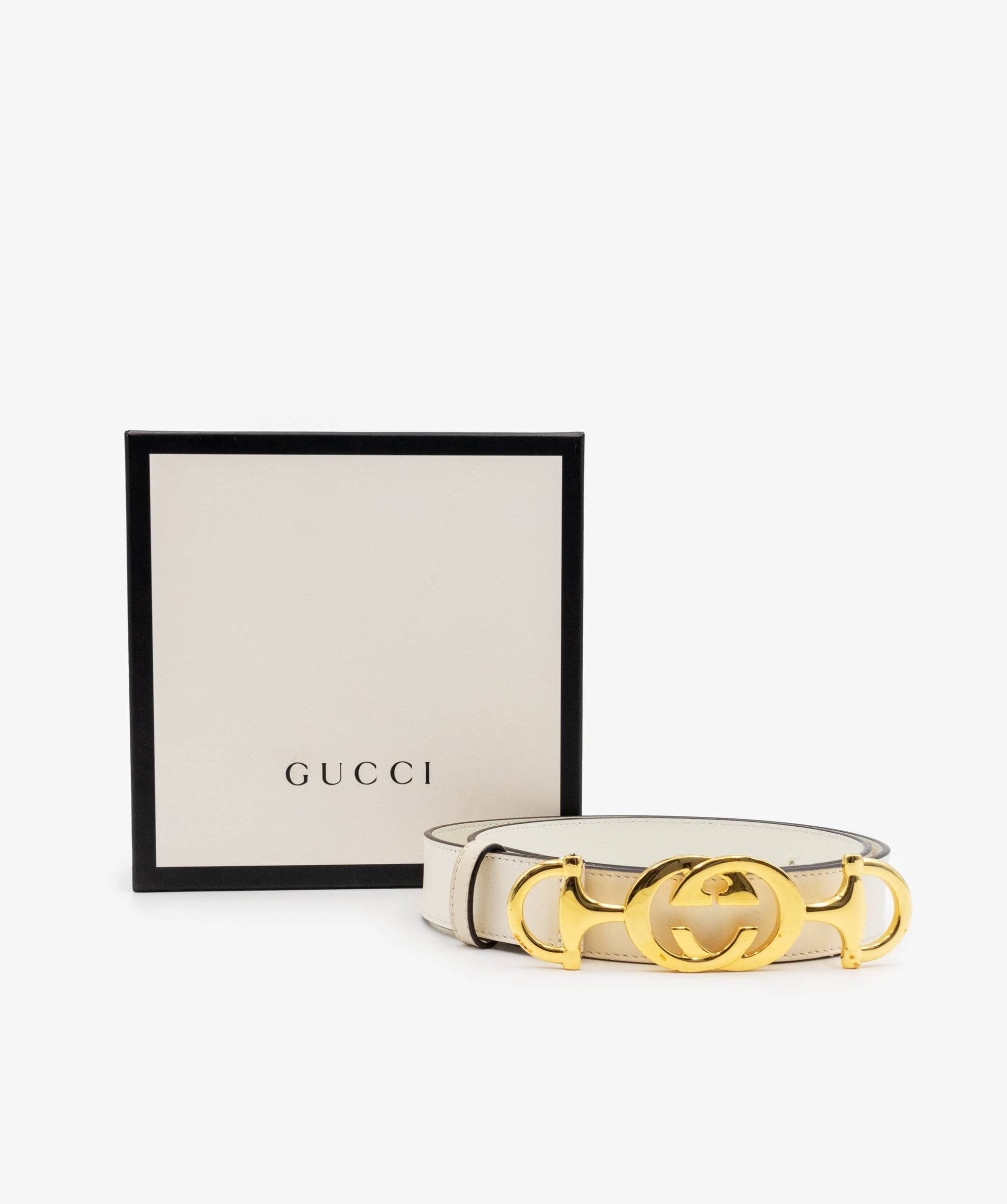 Gucci Gucci Leather Zumi Belt