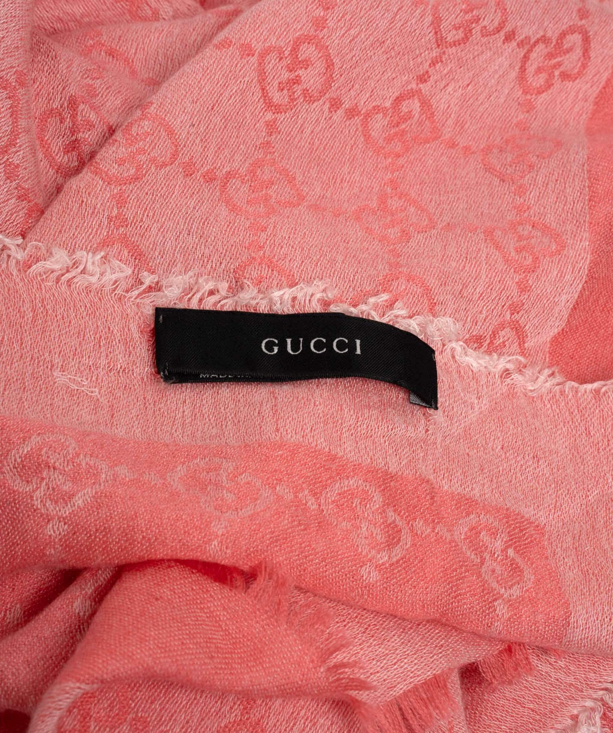 Gucci Gucci Pink GG Scarf - ADL1559