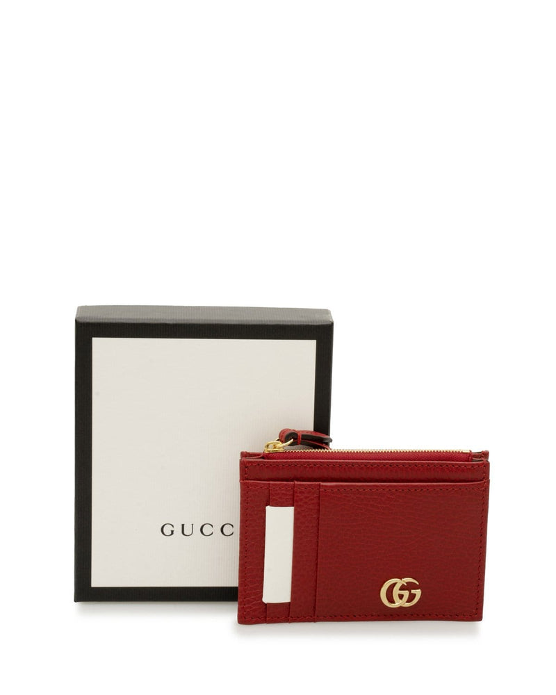 Gucci Gucci Red Leather Wallet - AGL1505