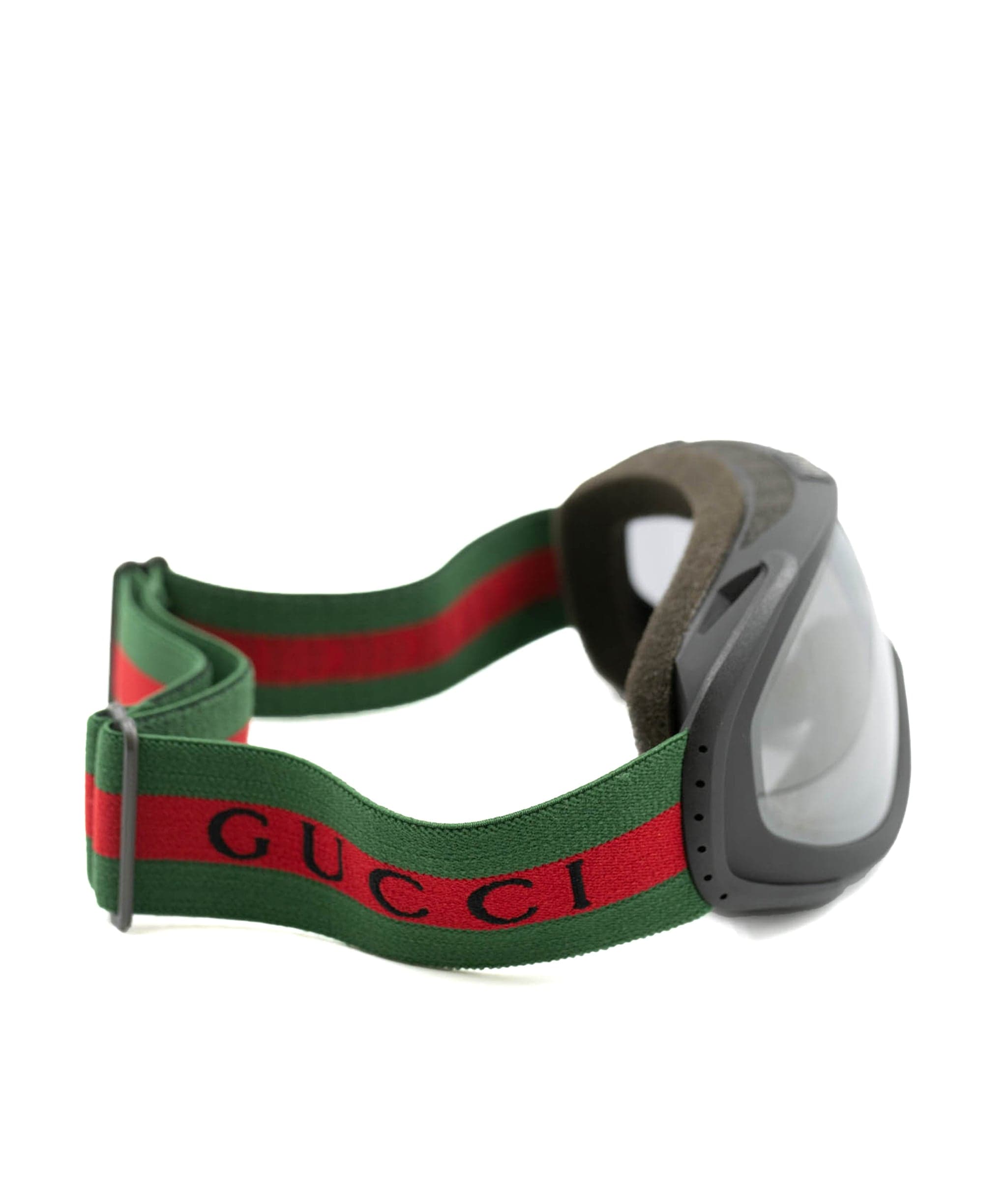 Gucci Gucci Ski Green and Red Elasstic Goggles - AWL3977