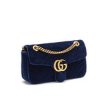 Gucci Gucci Small GG Marmont Velvet Shoulder Bag - RCL1216