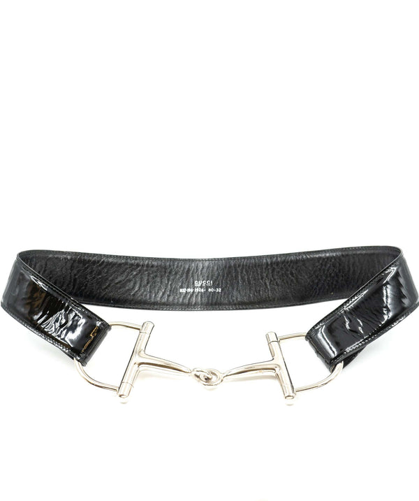 Gucci Gucci Vintage Patent Leather Belt - AWL2604
