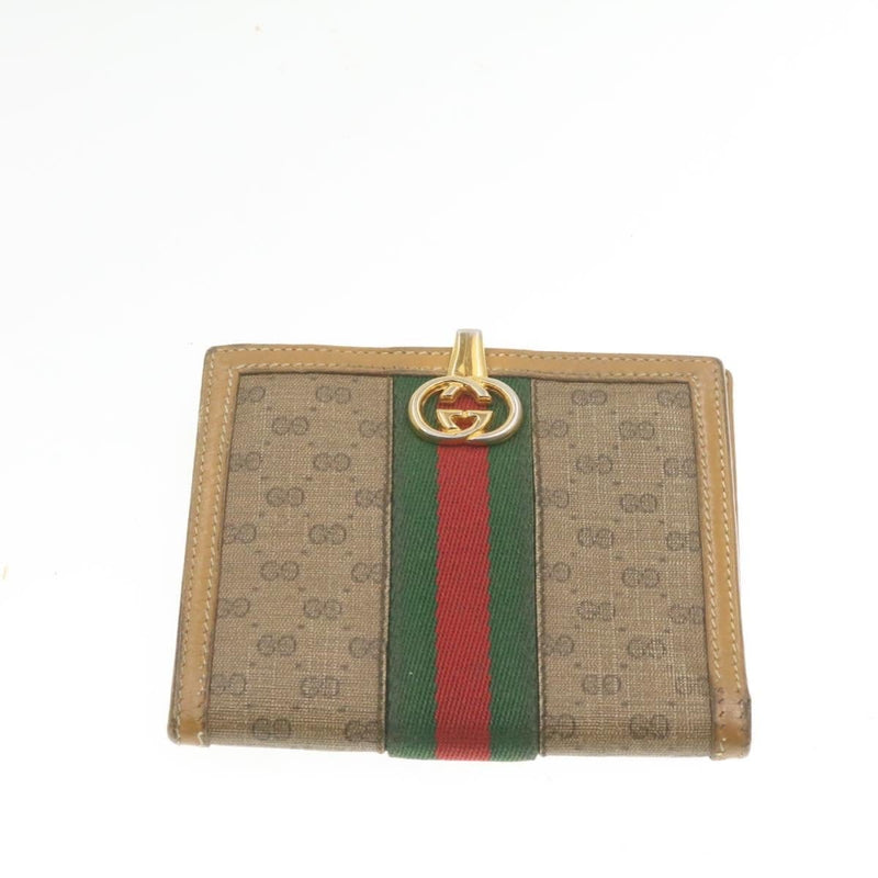 Gucci Gucci Vintage Webbed Wallet