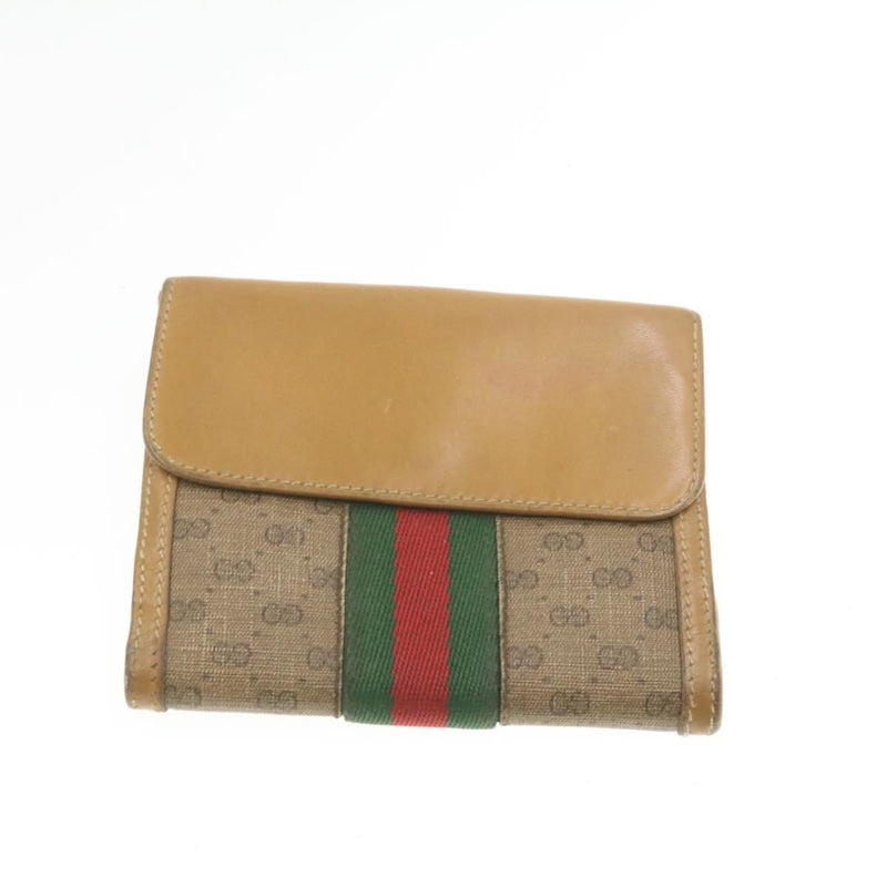 Gucci Gucci Vintage Webbed Wallet