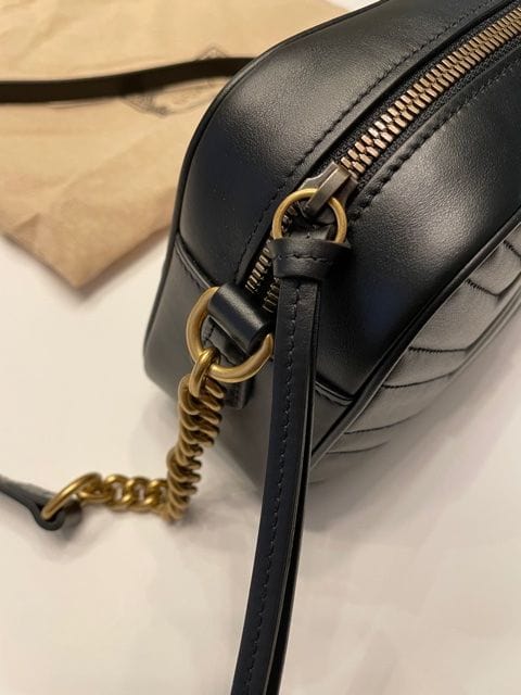 Gucci Black Gucci Marmont Shoulder Bag PXL1179