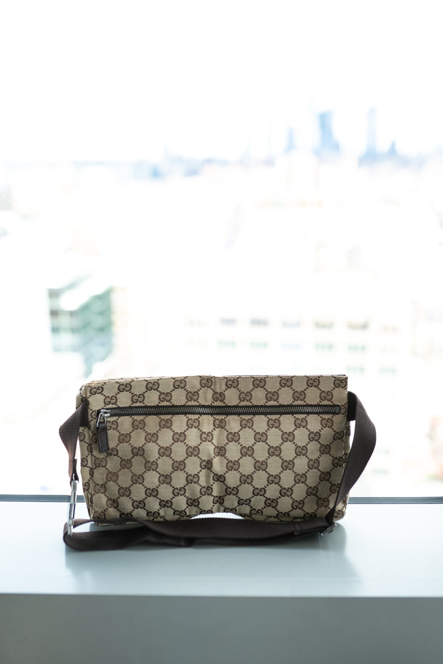 Gucci GG Canvas Belt Bag 2(cm With Storage Bag PXL1496