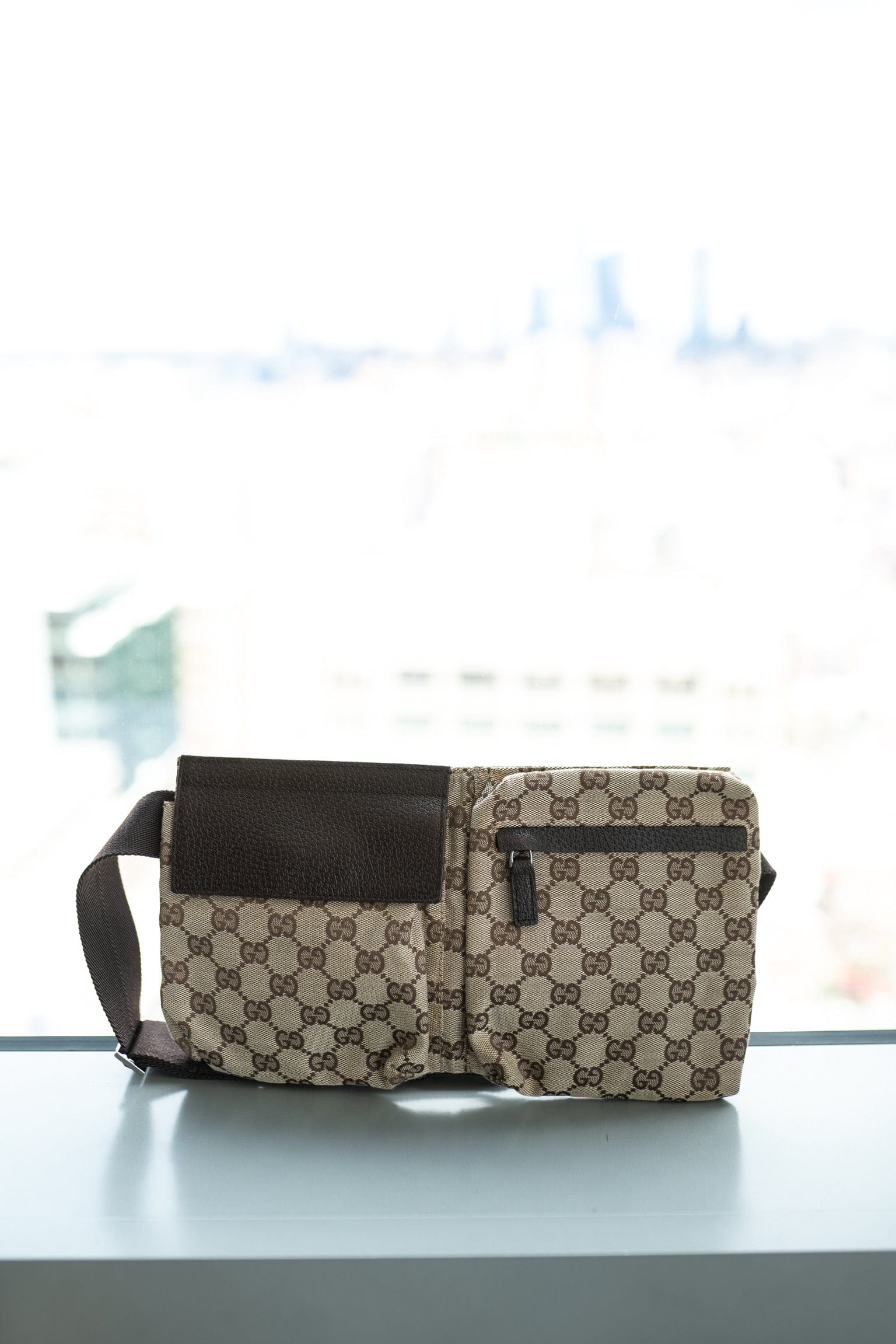 Gucci GG Canvas Belt Bag 2(cm With Storage Bag PXL1496