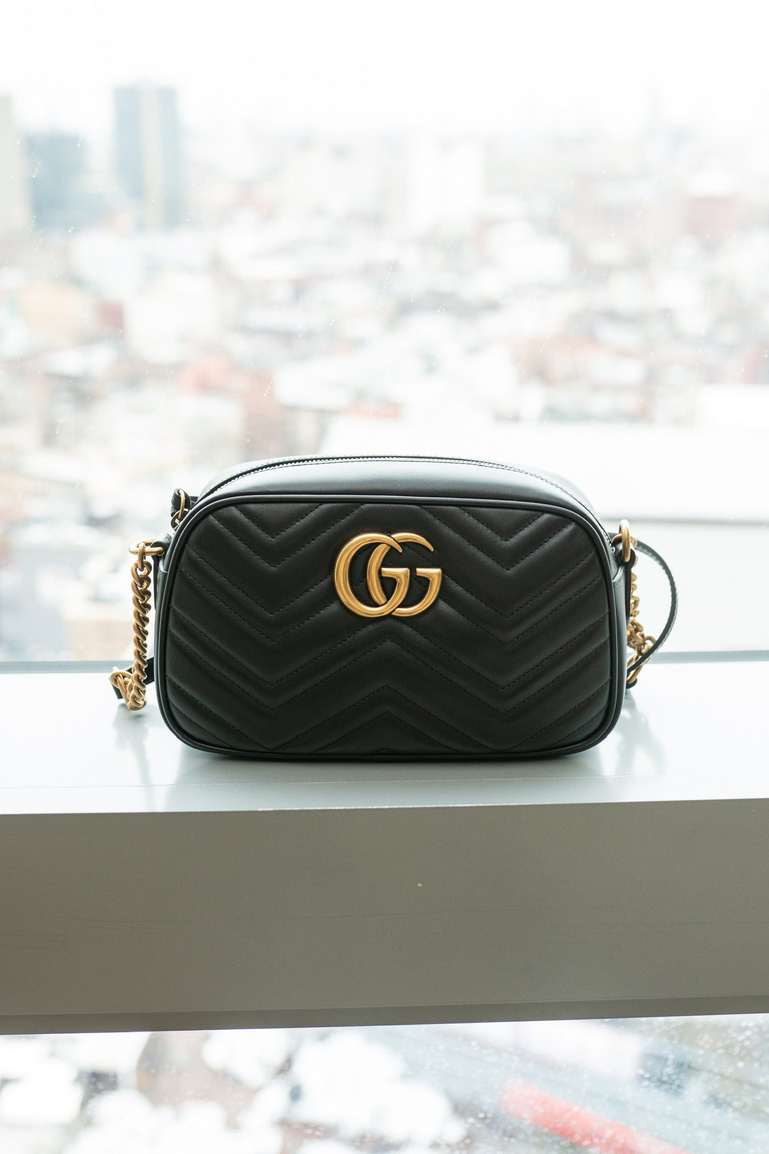 Gucci Gg Marmont Small Matelasse Shoulder Bag ASL3070