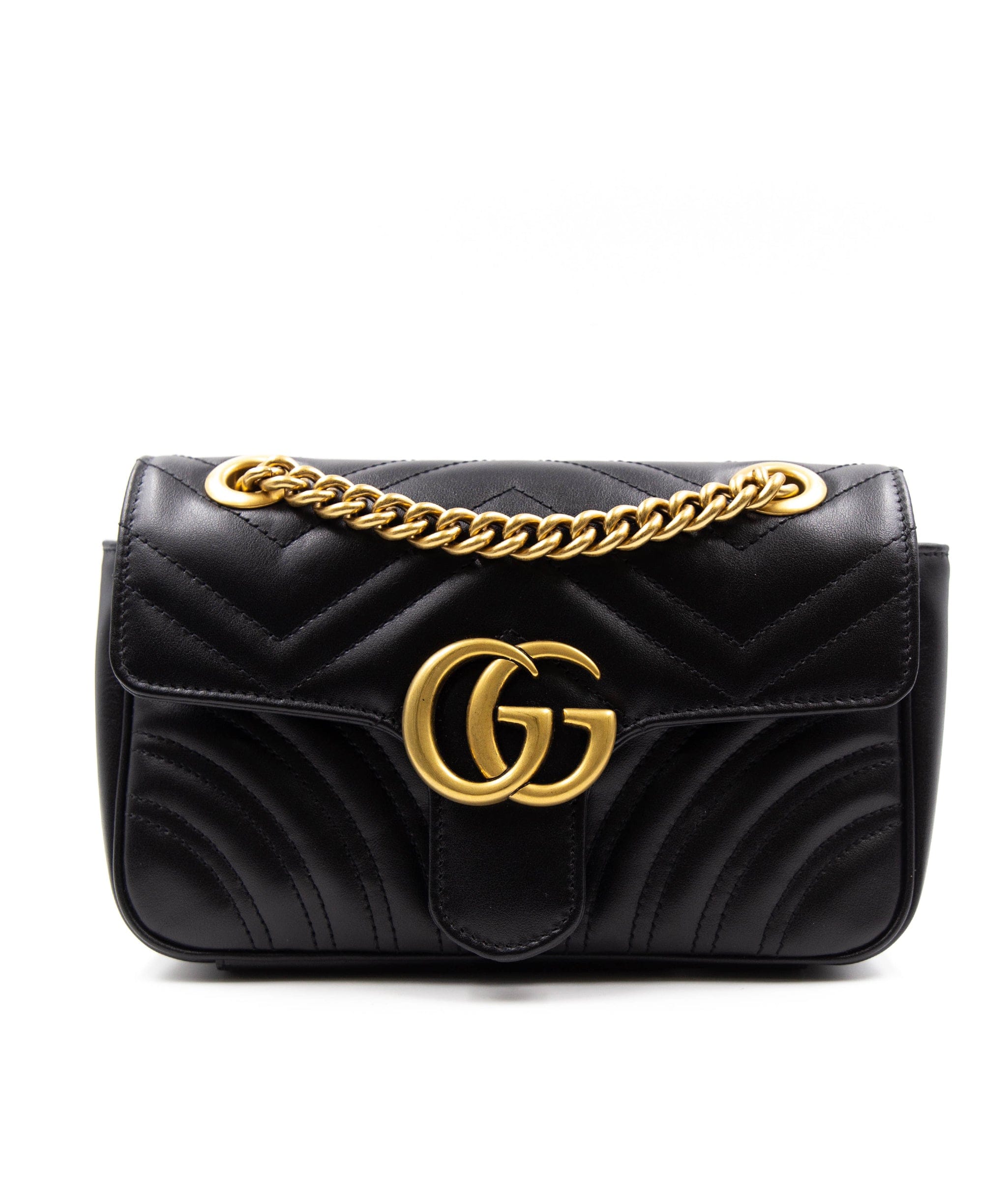 Gucci GG Marmont small matelassé shoulder bag with GHW - AWL3546