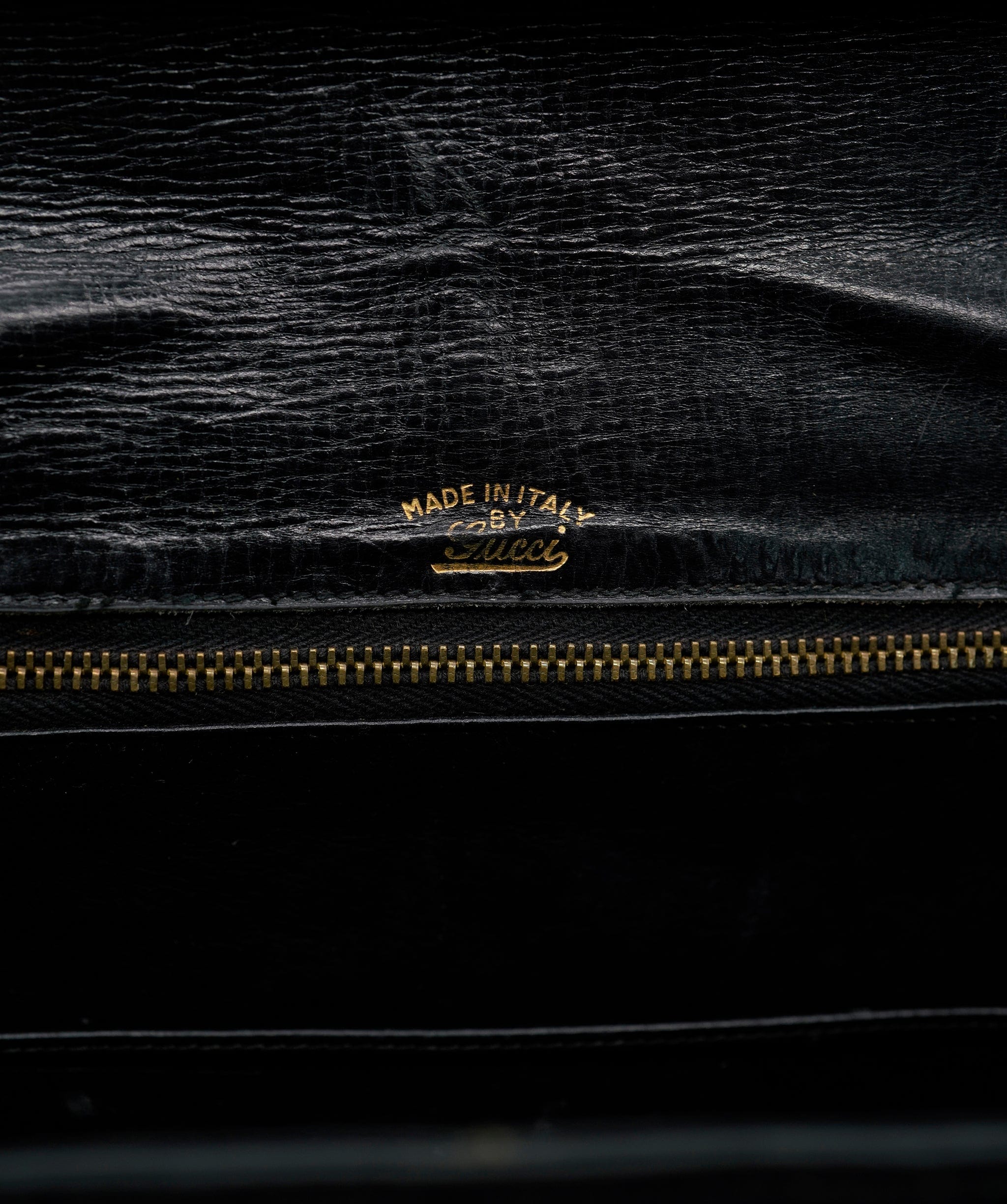 Gucci Gucci Bamboo Black Vintage Top Handle Bag