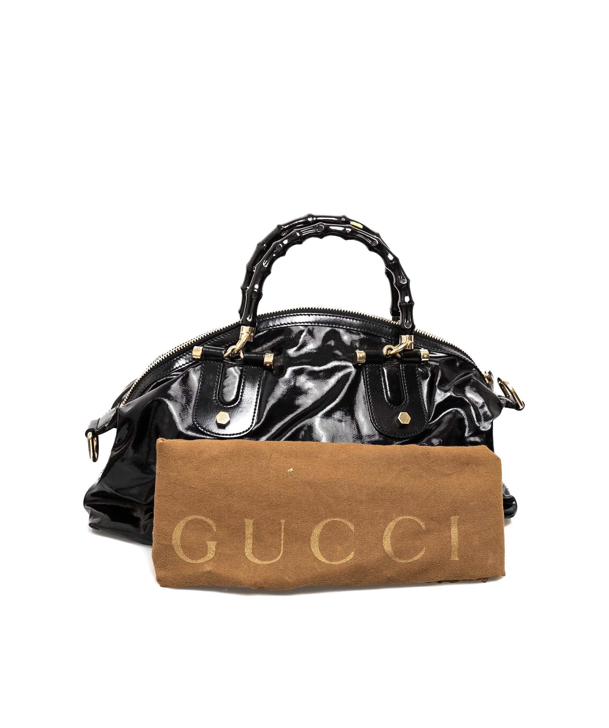 Gucci Gucci Bamboo Patent bag - ADL1483