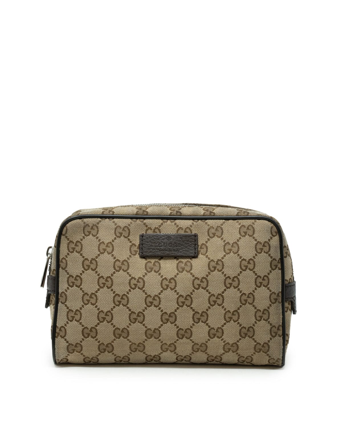 Gucci Gucci Beige Canvas GG Belt Bag - AGL1808