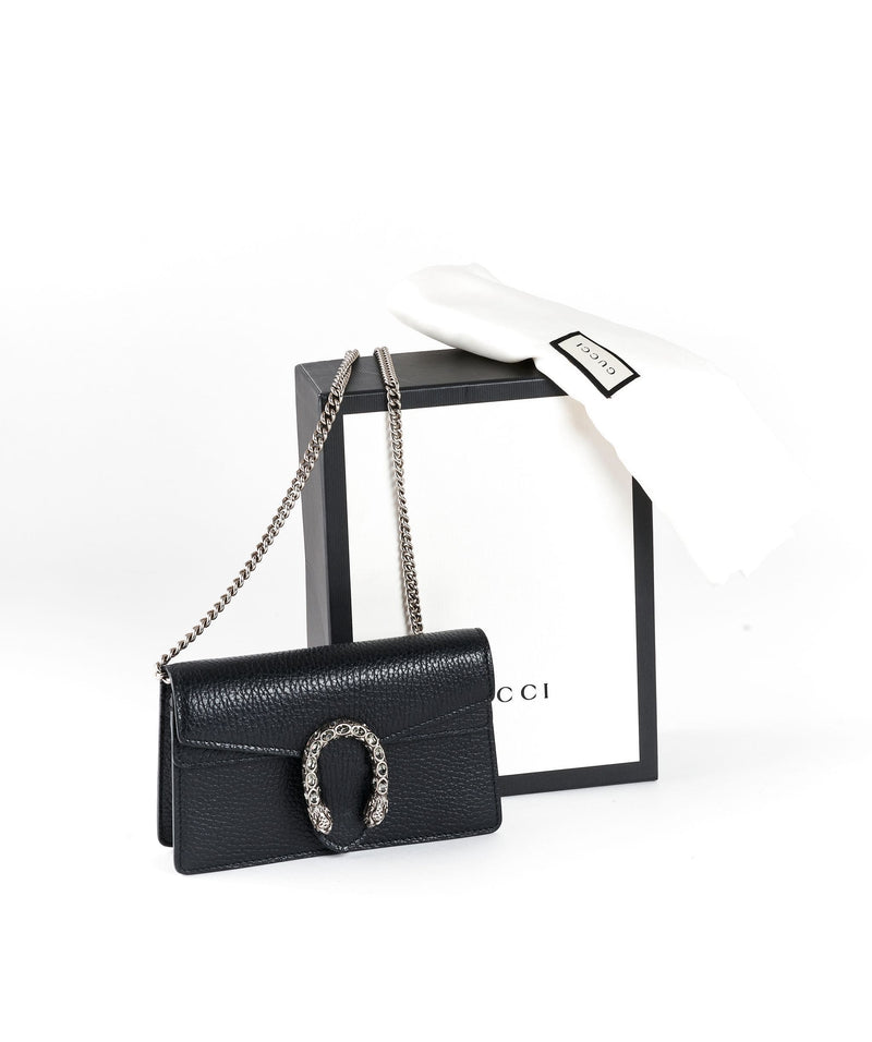 Gucci Gucci Black Dionysus Crossbody Mini Bag