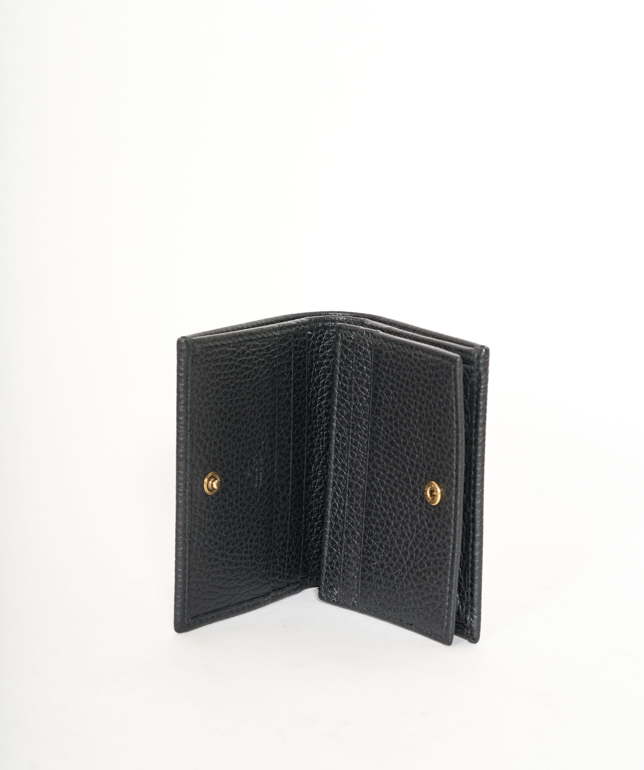 Gucci Gucci Black wallet with butterfly