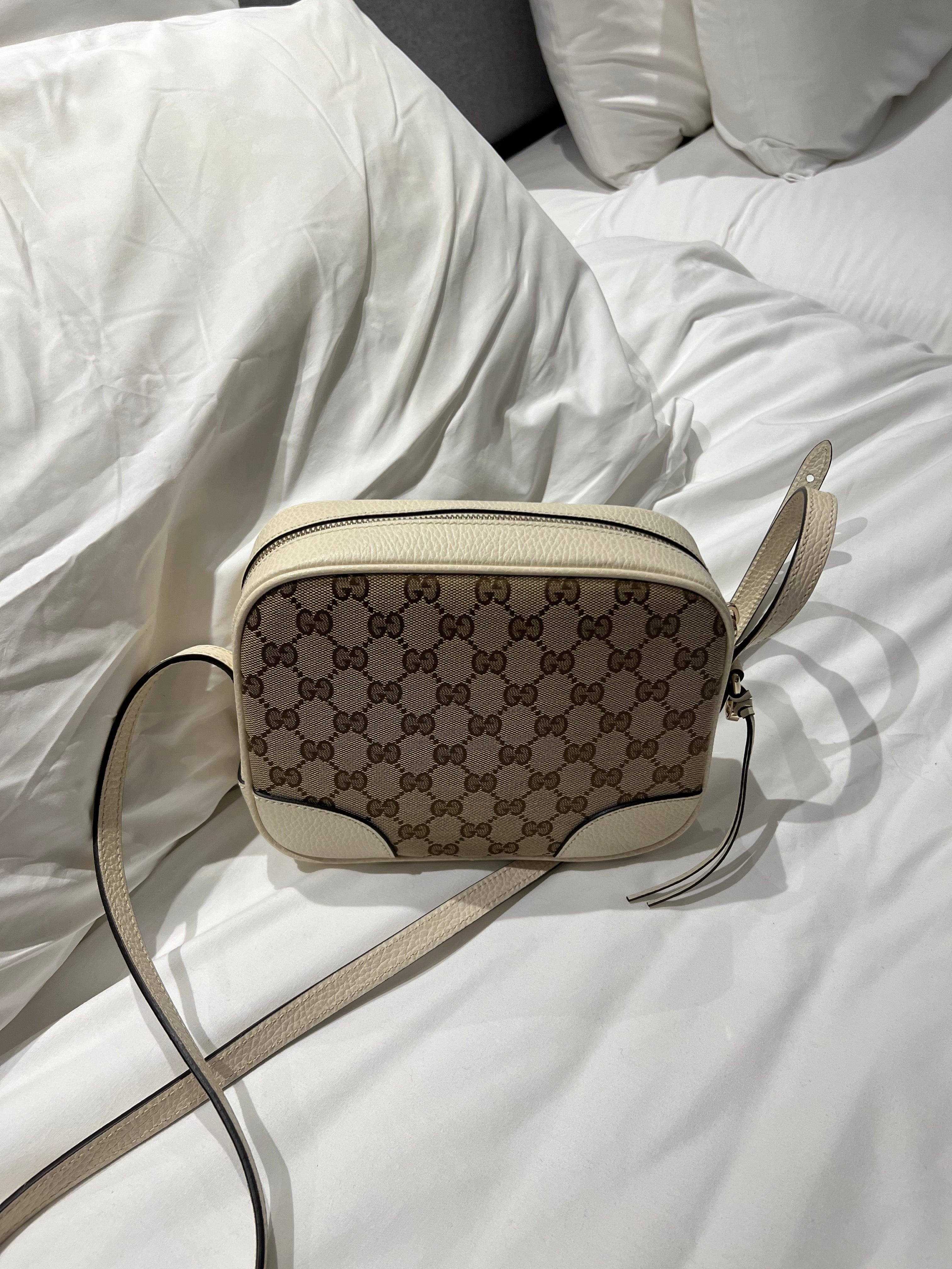 Gucci Gucci canvas camera bag ivory AVL1026