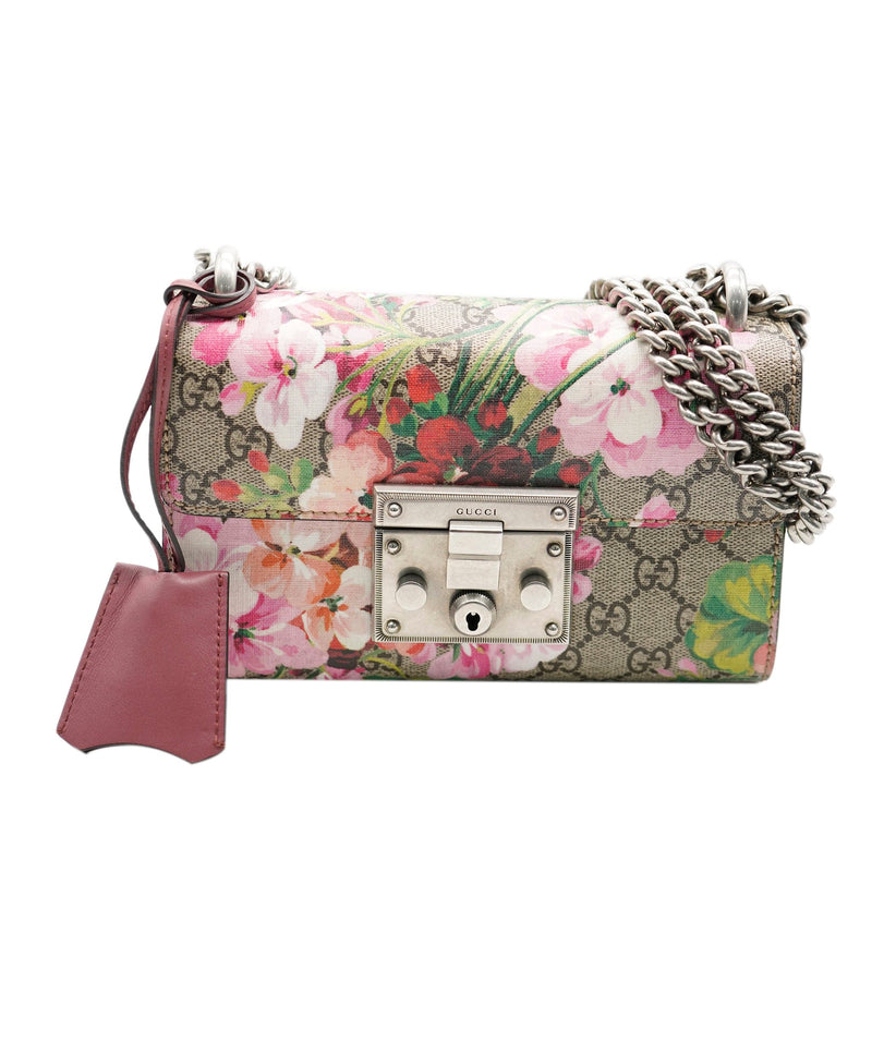 Gucci floral sale print bag