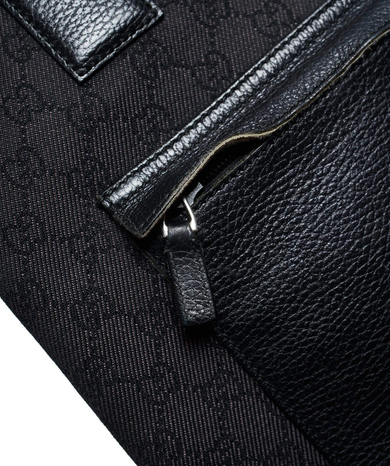 Gucci Gucci Canvas Top handle black  - ADL1079