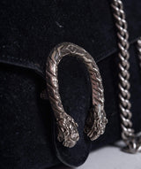 Gucci Gucci Dionysus Black Suede Bag  - ADL1215