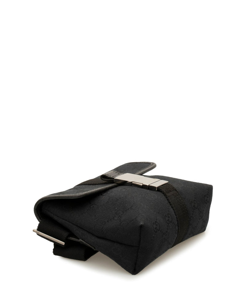 Gucci Gucci GG Canvas Black Belt bag - ADL1673