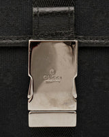 Gucci Gucci GG Canvas Black Belt bag - ADL1673
