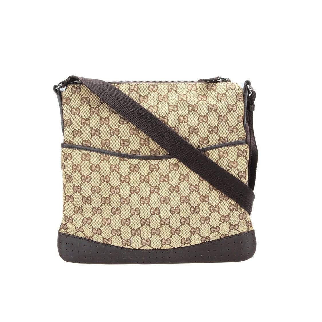 Gucci Gucci GG Canvas Crossbody Bag MW1915