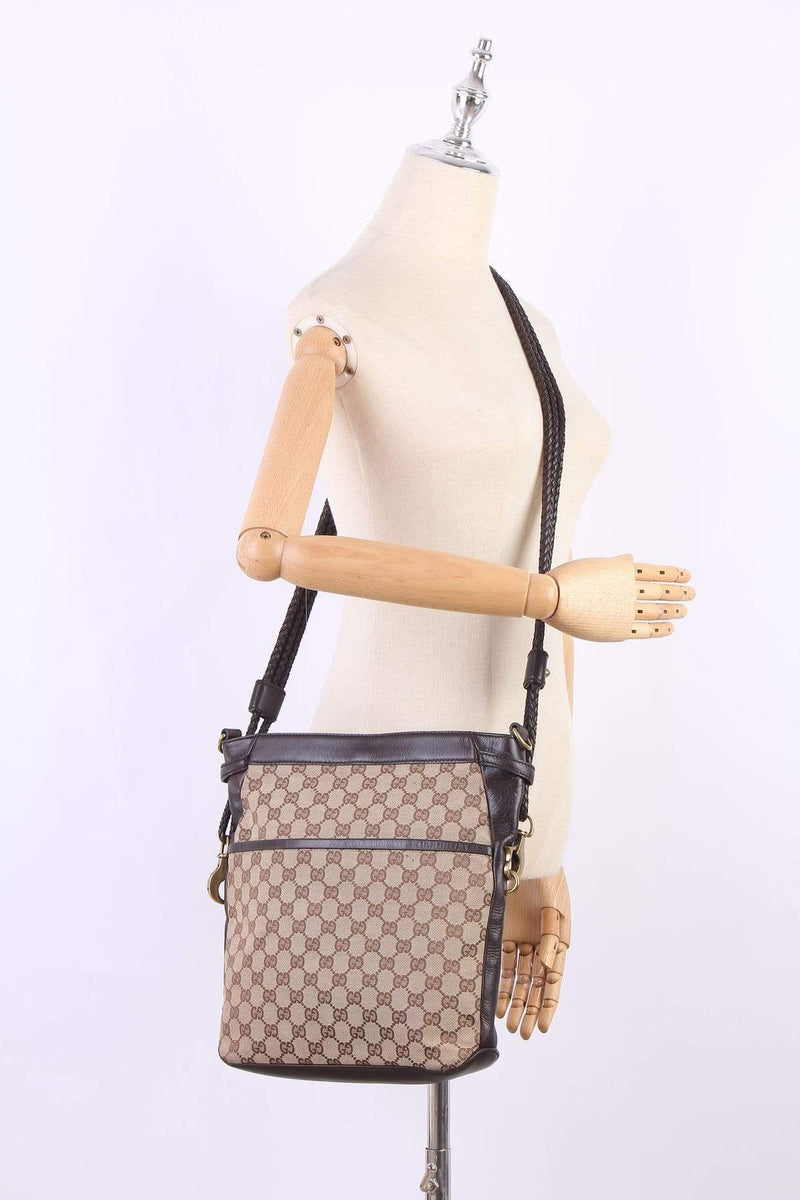 Gucci Gucci GG Canvas Crossbody Bag RCL1066