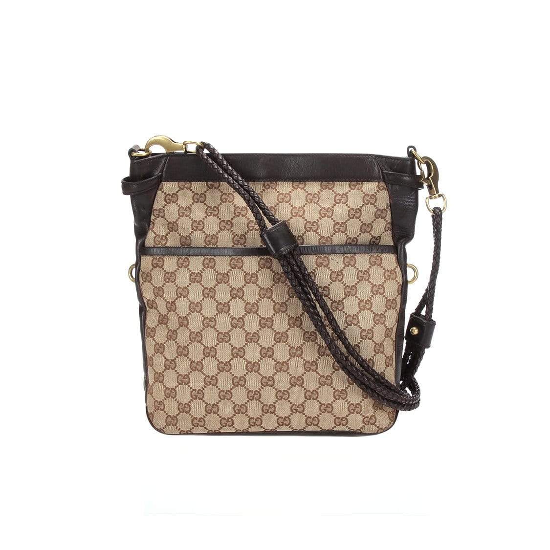 Gucci Gucci GG Canvas Crossbody Bag RCL1066