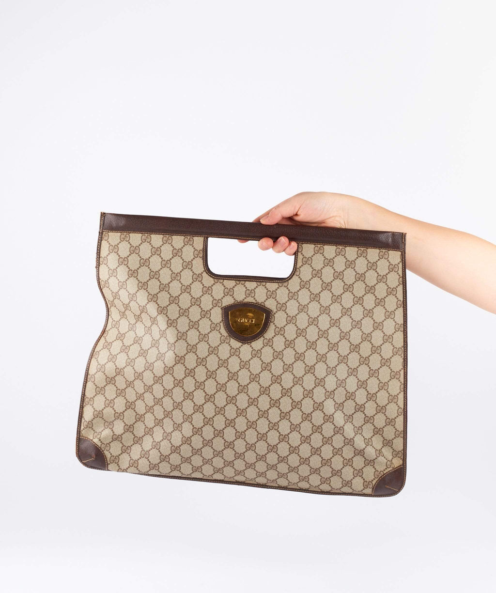 Gucci pvc discount bag