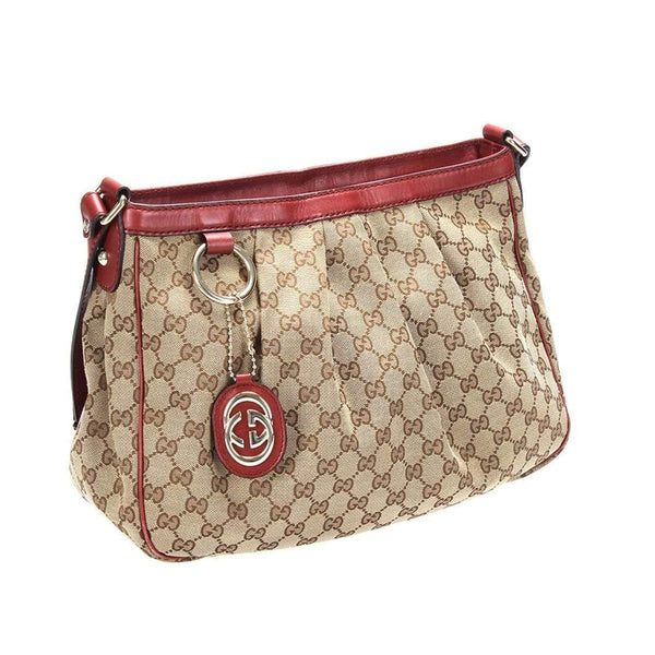 Gucci Gucci GG Canvas Sukey Crossbody Bag
