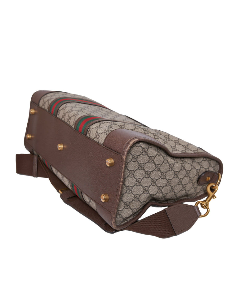 Gucci Gucci GG Canvas Travel Tote Bag GHW - AGL1224