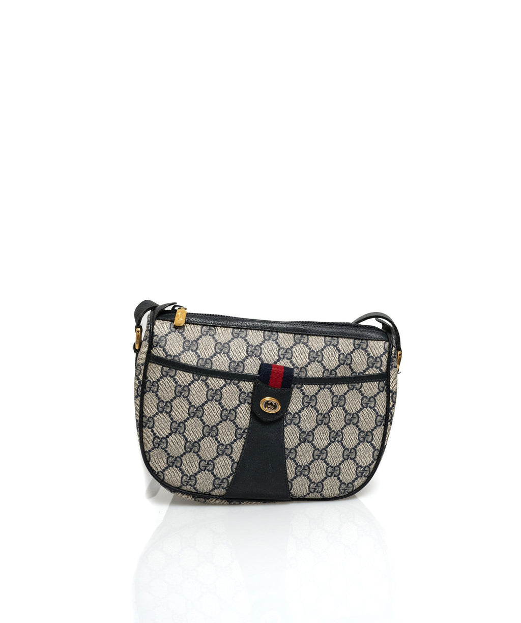 Gucci Vintage Web GG Canvas Crossbody Bag - Gucci