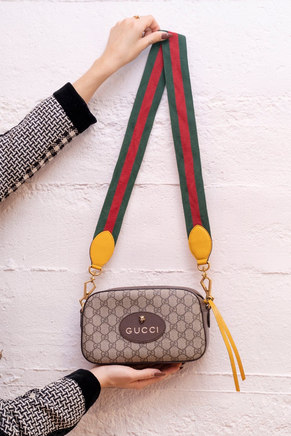 Gucci GG Supreme Canvas Crossbody Bag GHW AGL1604 LuxuryPromise