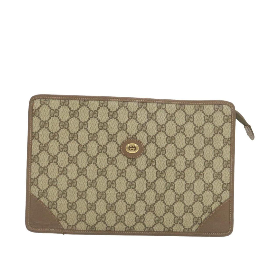 Gucci GG Supreme Clutch Bag LuxuryPromise