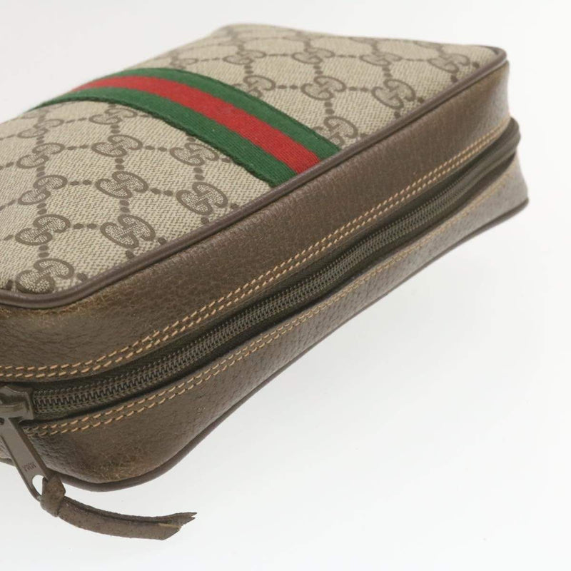 Gucci Gucci GG Supreme Web Clutch Bag