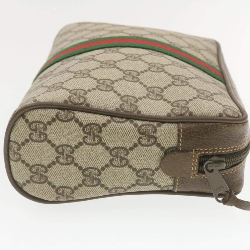 Gucci Gucci GG Supreme Web Clutch Bag