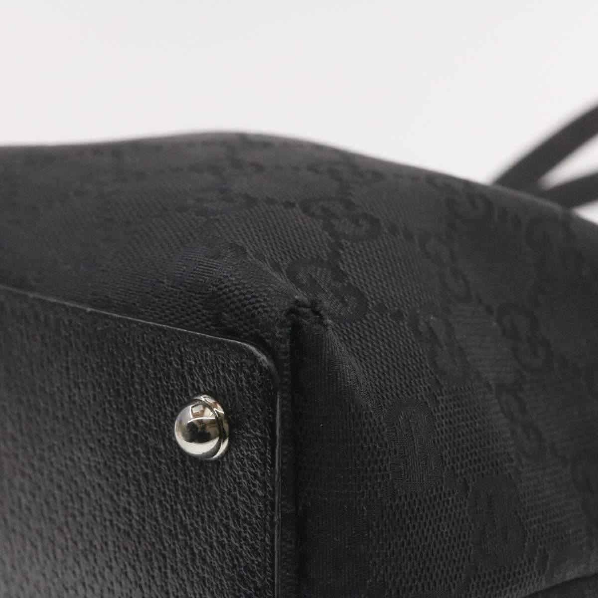 Gucci GUCCI Guccisima Canvas Black Tote Bag