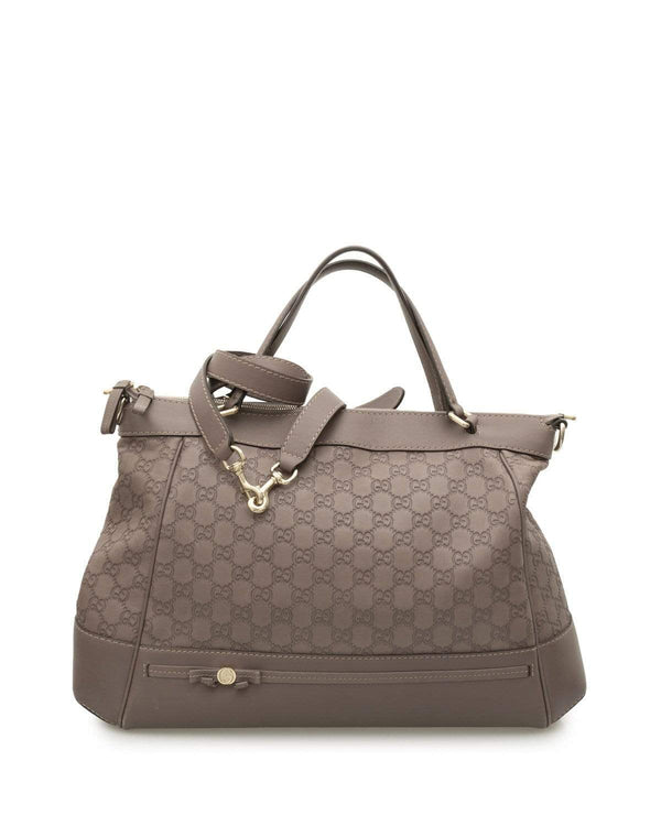 Gucci Gucci Gucissima Mauve Leather Bag - AWL2118