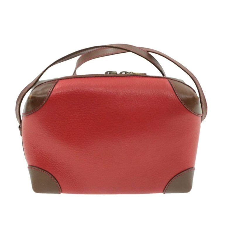 Gucci Gucci Leather Shoulder Bag Red